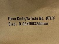 Ca. 30x doosjes a 1000 stuks gripzakjes 150x200mm - afbeelding 4 van  4