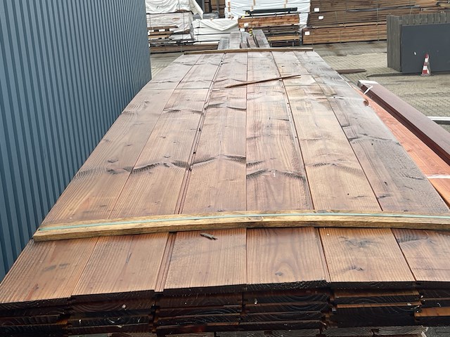 Ca. 30x douglas veer en groef, 18x175mm, lengte 500cm - afbeelding 1 van  3