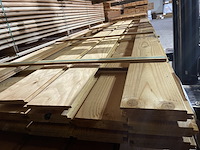 Ca. 30x douglas wisselsponning/halfhoutsrabat, 18x190mm, lengte 400cm - afbeelding 1 van  3