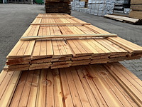 Ca. 30x douglas zweeds rabat, 26x160mm, lengte 400cm - afbeelding 2 van  3