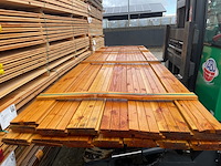 Ca. 30x douglas zweeds rabat, 26x160mm, lengte 400cm - afbeelding 1 van  3