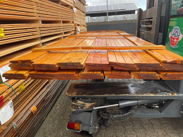 Ca. 30x douglas zweeds rabat, 26x160mm, lengte 400cm - afbeelding 3 van  3