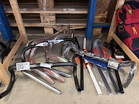 Ca. 30x fietsonderdelen w.o. stuurbochten, w.o. pinarello, bbb - afbeelding 5 van  12