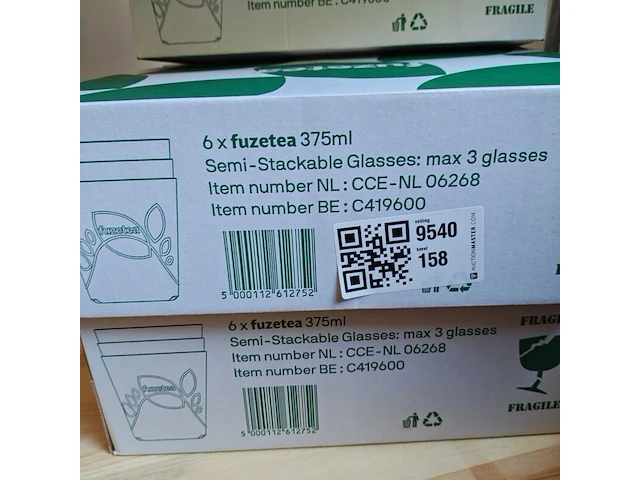 Ca. 30x fuzetea glazen - afbeelding 3 van  3