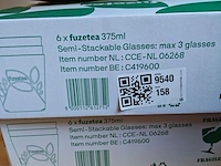 Ca. 30x fuzetea glazen - afbeelding 3 van  3