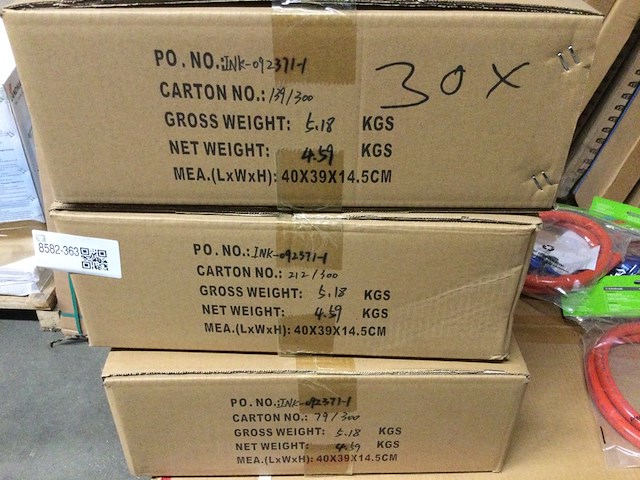 Ca. 30x gasdrukregelaar set, gimeg - afbeelding 3 van  5