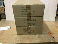 Ca. 30x gasdrukregelaars met slang, chroom/oranje - afbeelding 2 van  3