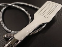 Ca. 30x handdouche met doucheslangen, wit/chroom - afbeelding 4 van  7
