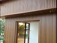 Ca. 30x hkc wandpaneel 290x22 cm, sanderz, redwood, 2025 - afbeelding 3 van  4