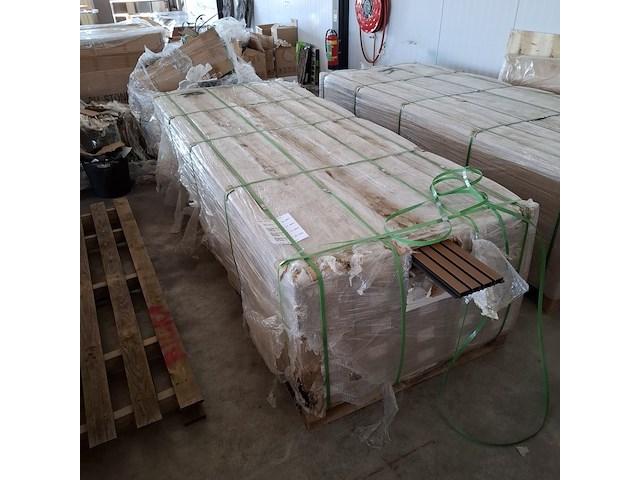 Ca. 30x hkc wpc wandpaneel 290x22 cm, teak, 2026 - afbeelding 4 van  5