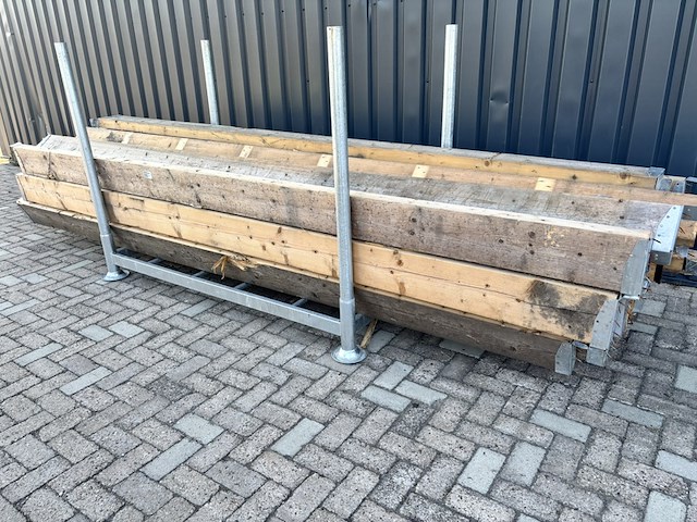 Ca. 30x houten gordingen - afbeelding 2 van  8