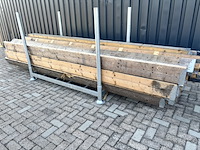 Ca. 30x houten gordingen - afbeelding 2 van  8