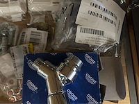 Ca. 30x installatiemateriaal w.o. stopcontacten, stopkraan, w.o. grohe, merten - afbeelding 6 van  8