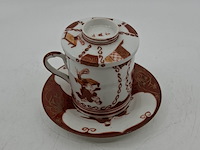 Ca. 30x japans porselein servies 30+ delig, japans porselein, 1900 - afbeelding 2 van  6