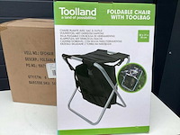 Ca. 30x klapstoel vouwstoel, tooland, zwart - afbeelding 4 van  5
