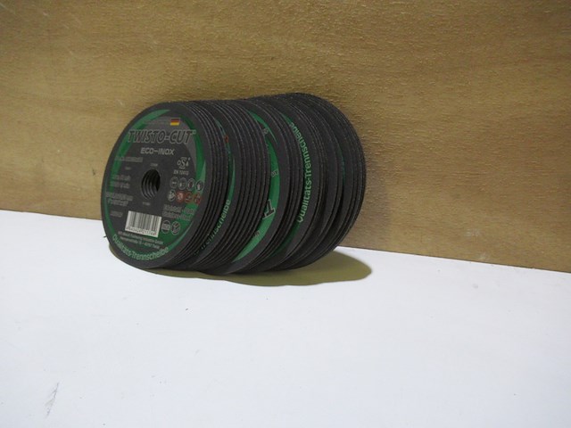 Ca. 30x metaal slijpschijven twisto cut, eco inox a46t-bf - afbeelding 1 van  3