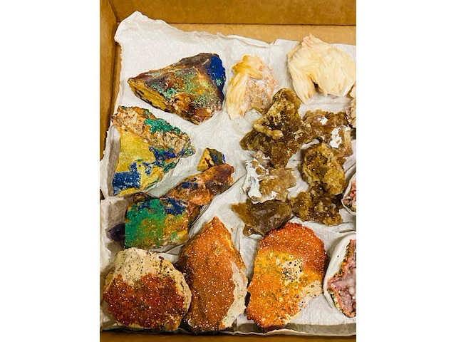 Ca. 30x mineralen divers uit marokko - afbeelding 6 van  7