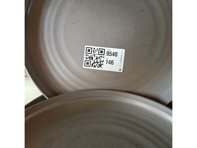 Ca. 30x platte borden, grijs - afbeelding 2 van  2