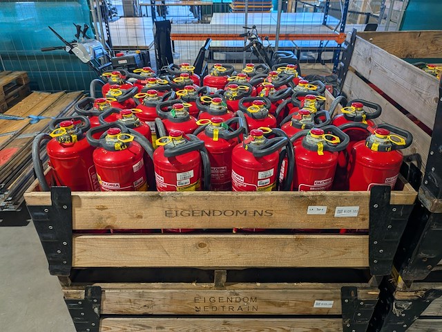 Ca. 30x poederbrandblusser, gloria, abc 6 kg - afbeelding 5 van  5