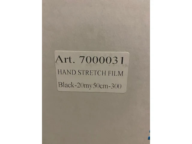 Ca. 30x rollen handwikkelfolie, zwart - afbeelding 3 van  4
