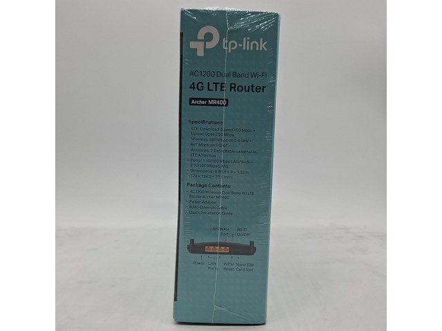 Ca. 30x router, tp-link, archer mr400 ac1200 dual band wi-fi 4g lte - afbeelding 4 van  5