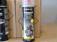 Ca. 30x spuitbus, motip, o.a. zwarte lak, bitumen en carburateur cleaner - afbeelding 2 van  7