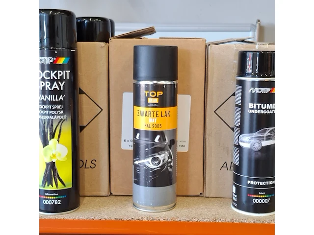 Ca. 30x spuitbus, motip, o.a. zwarte lak, bitumen en carburateur cleaner - afbeelding 4 van  7