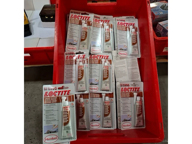 Ca. 30x tube locktite henkel, si5990 | silicone koper - afbeelding 1 van  2