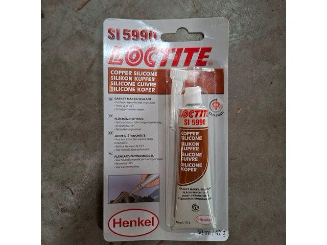 Ca. 30x tube locktite henkel, si5990 | silicone koper - afbeelding 2 van  2