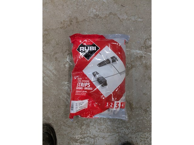 Ca. 30x zak à 400 stuks strips rubi - afbeelding 4 van  10