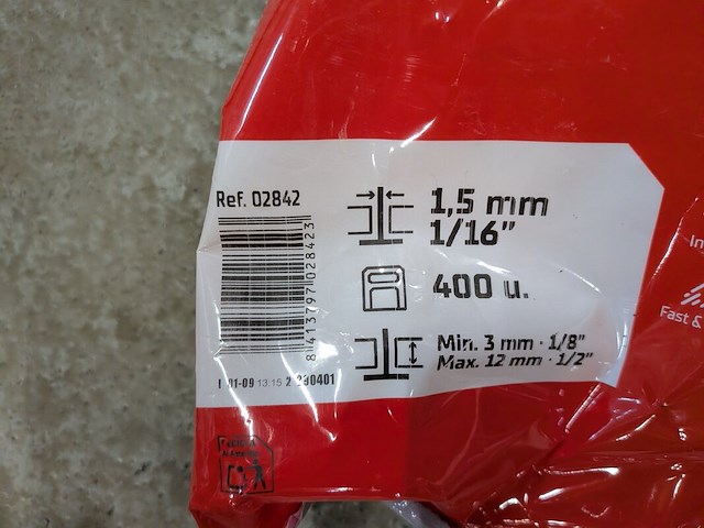 Ca. 30x zak à 400 stuks strips rubi - afbeelding 5 van  10