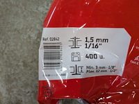 Ca. 30x zak à 400 stuks strips rubi - afbeelding 5 van  10