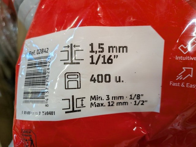 Ca. 30x zak à 400 stuks strips rubi - afbeelding 8 van  10