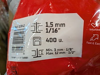 Ca. 30x zak à 400 stuks strips rubi - afbeelding 8 van  10