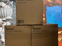 Ca. 31000x mes wood 165 mm, 9000x lepel wood 160 mm - afbeelding 3 van  4