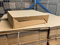 Ca. 310x verzenddozen 51x12x39cm met autolockbodem, bruin - afbeelding 3 van  4