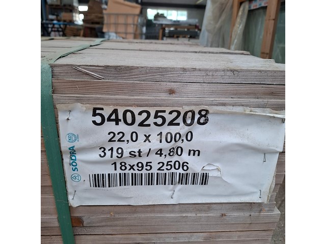 Ca. 319x vuren plank - afbeelding 6 van  6