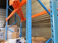 Ca. 3,1mtr palletstelling, oranje/blauw - afbeelding 3 van  4