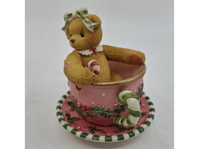 Ca. 31x beeldje, cherished teddies, o.a. cup full of love - afbeelding 3 van  6
