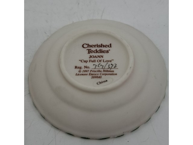 Ca. 31x beeldje, cherished teddies, o.a. cup full of love - afbeelding 5 van  6