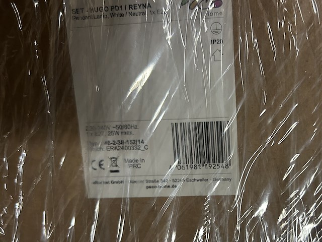 Ca. 31x design verlichting paco home - afbeelding 6 van  6