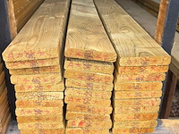 Ca. 31x geschaafde geïmpregneerde planken, 540 cm - afbeelding 1 van  3