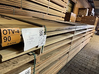 Ca. 31x guyana ipé country grade planken geschaafd, 18x140mm, lengte 6/400cm, 3/450cm, 22/500cm - afbeelding 2 van  3