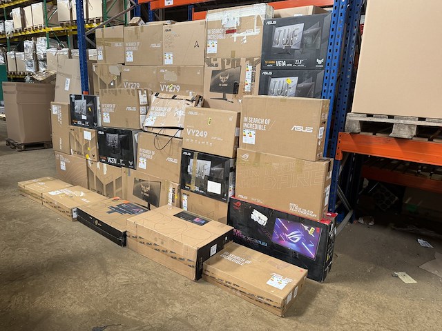 Ca. 31x monitor | te gebruiken voor onderdelen, asus - afbeelding 1 van  8