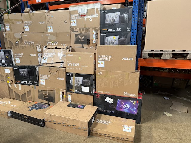 Ca. 31x monitor | te gebruiken voor onderdelen, asus - afbeelding 2 van  8