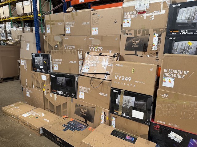 Ca. 31x monitor | te gebruiken voor onderdelen, asus - afbeelding 4 van  8