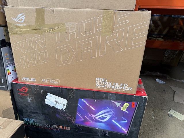 Ca. 31x monitor | te gebruiken voor onderdelen, asus - afbeelding 7 van  8