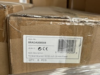 Ca. 31x tv wandbeugel 32-55" vast, kantelbaar, sam creative, brada000008, brada000012 - afbeelding 3 van  4
