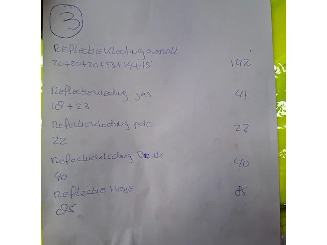 Ca. 320x diverse reflecterende werkkleding, o.a. hydrowear - afbeelding 10 van  17