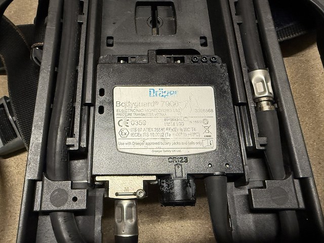 Ca. 32x ademluchttoestellen, dräger, pss 7000 bodyguard - afbeelding 4 van  15